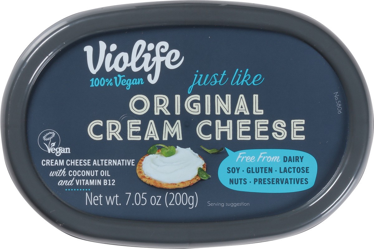slide 8 of 9, Violife Just like Cream Cheese Original, Dairy-Free Vegan, 7.05 oz, 7.05 oz