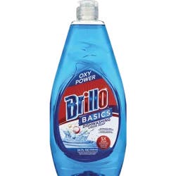 Brillo Dish Detergent Oxy 12Ct/24Oz