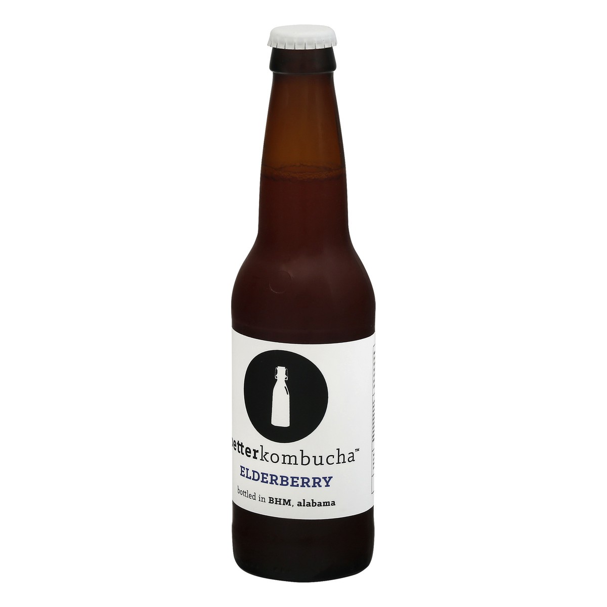 slide 11 of 13, BetterKombucha Elderberry Kombucha - 12 oz, 12 oz