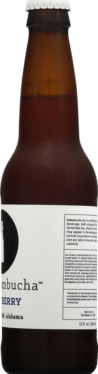 slide 2 of 13, BetterKombucha Elderberry Kombucha - 12 oz, 12 oz