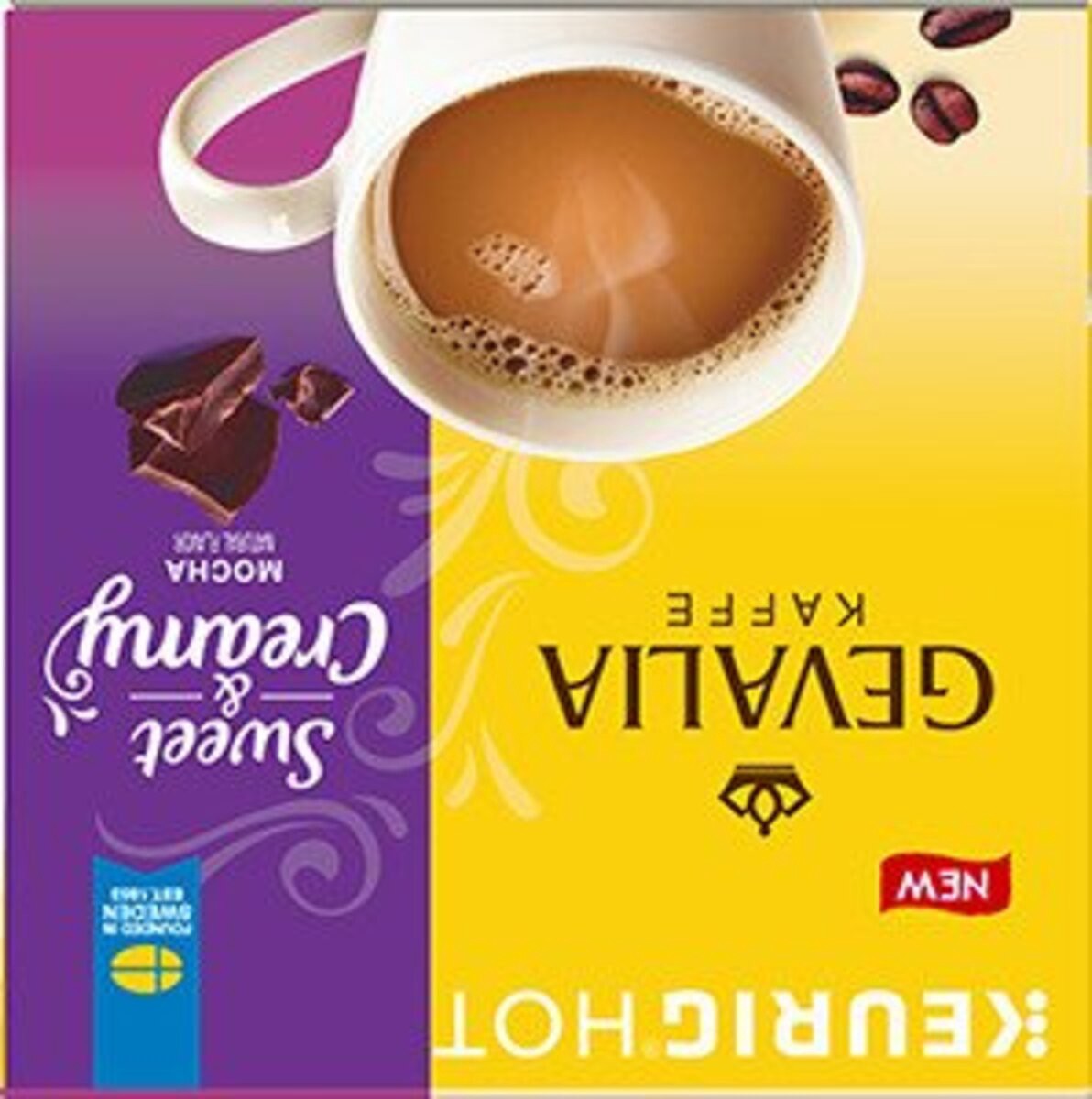 slide 8 of 8, Gevalia Sweet & Creamy Mocha Drink K-Cup Coffee Pods - 10 ct, 10 ct