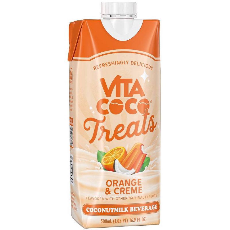 slide 3 of 6, Vita Coco Treats Orange and Creme - 16.9 fl. oz (Pack of 1), 1.05 pint