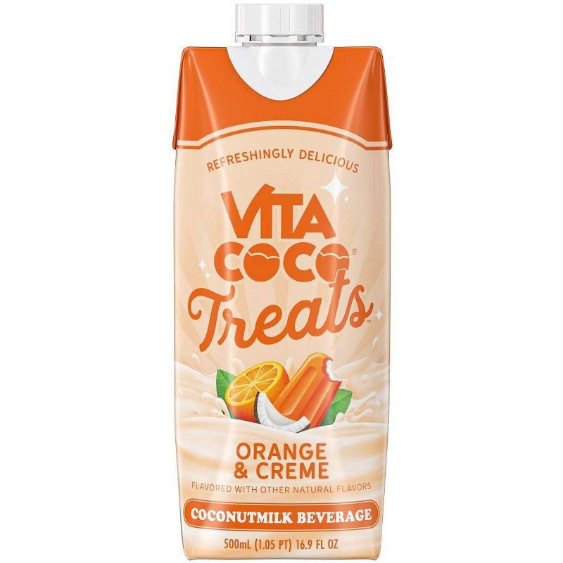 slide 1 of 6, Vita Coco Treats Orange and Creme - 16.9 fl. oz (Pack of 1), 1.05 pint