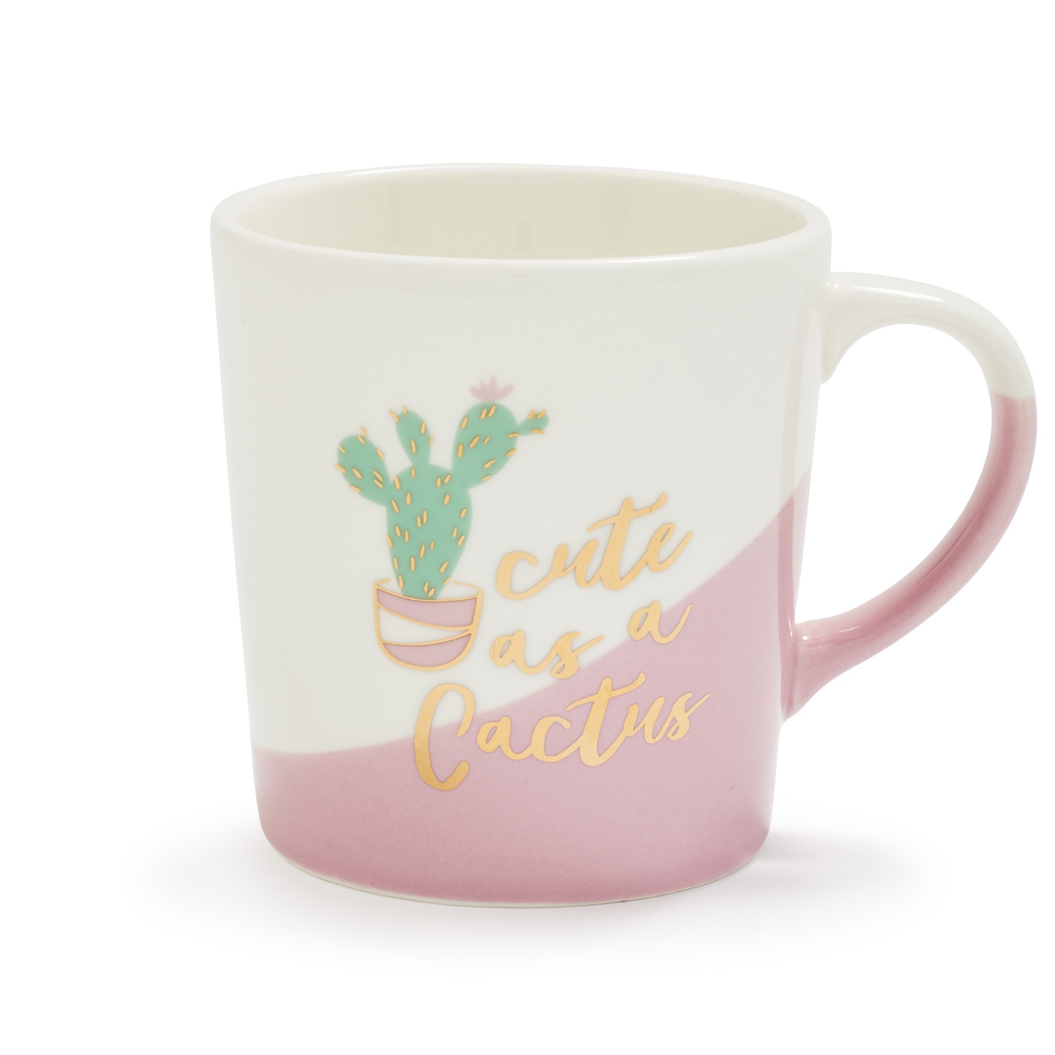 slide 1 of 1, Slant Cute as a Cactus Mug, 1 ct