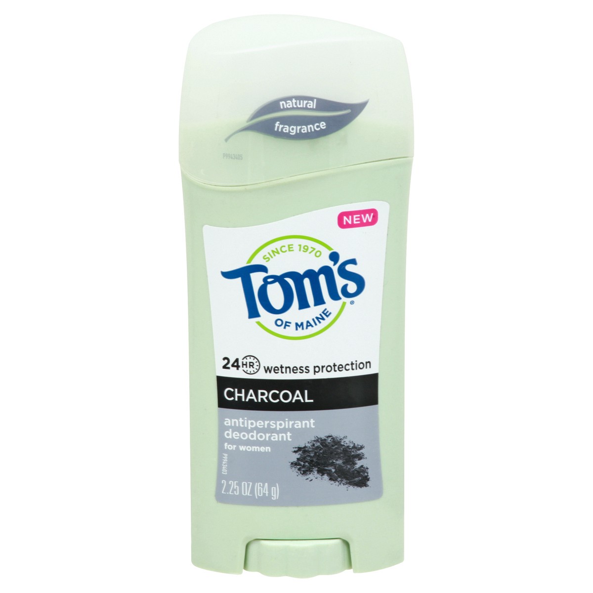 slide 1 of 9, Tom's of Maine Women's Charcoal Antiperspirant Deodorant, 2.25 oz