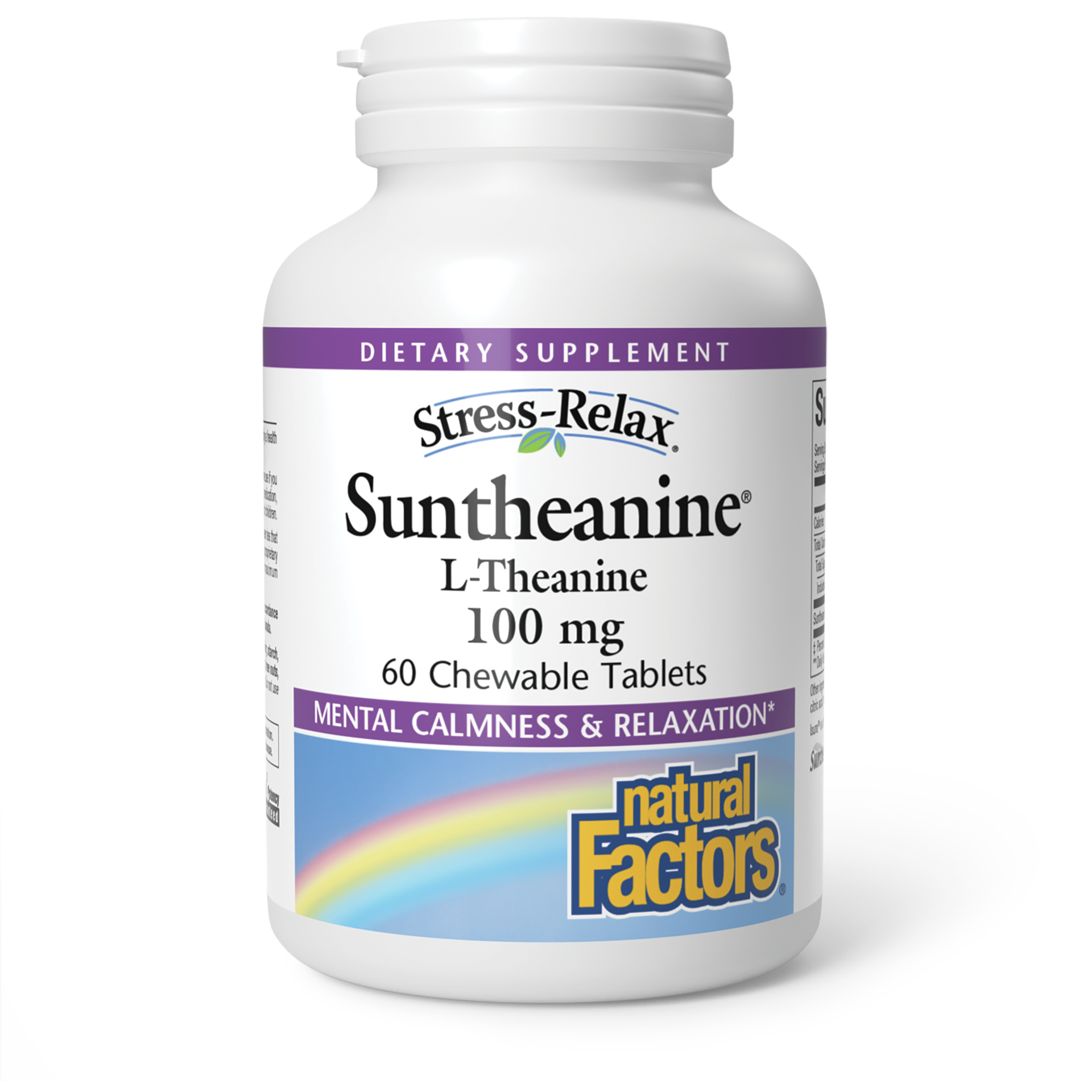 slide 1 of 2, Natural Factors Suntheanine, 158 g