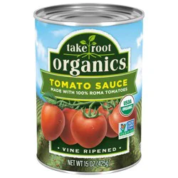 Take Root Organics Tomato Sauce, 15 oz Can