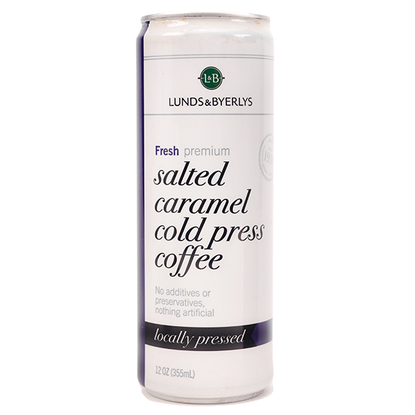 slide 1 of 1, L&B Salted Caramel Cold Press Coffee - 12 oz, 12 oz