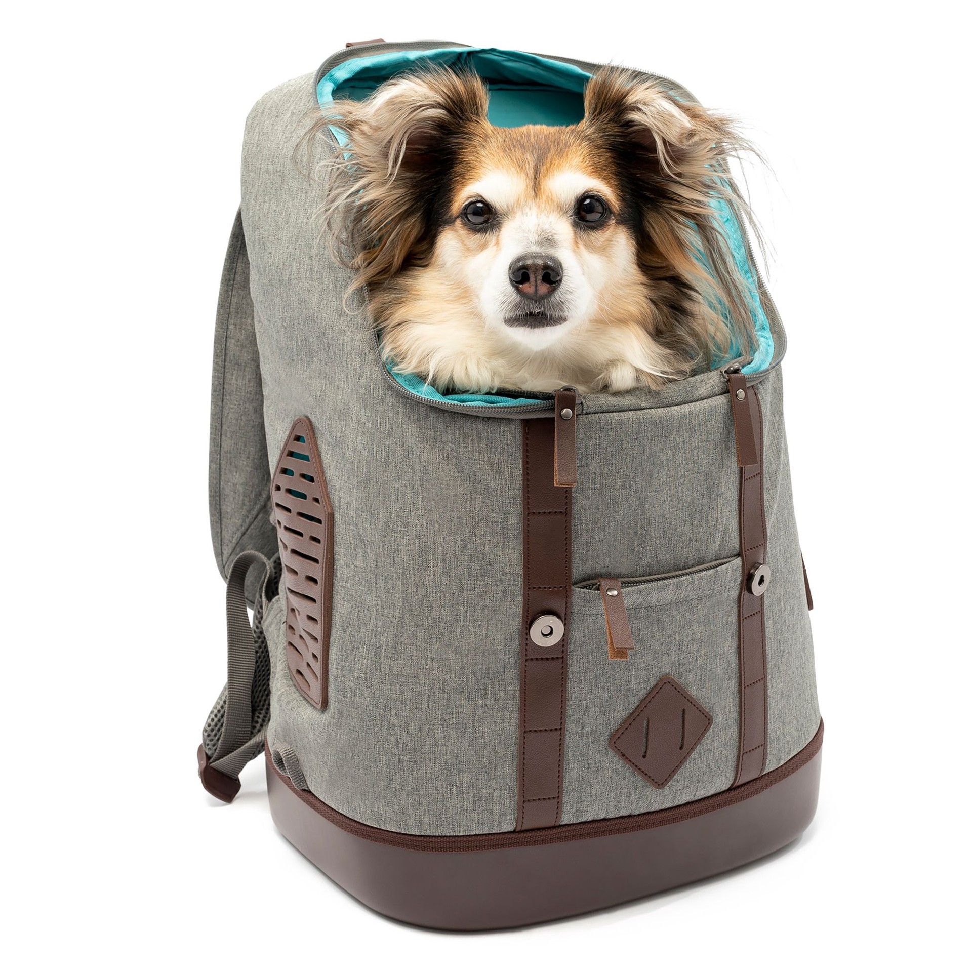 slide 1 of 1, Kurgo K9 Rucksack - Heather Grey, 1 ct