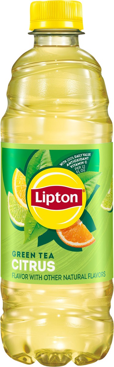 slide 8 of 9, Lipton Green Tea, 16.9 fl oz