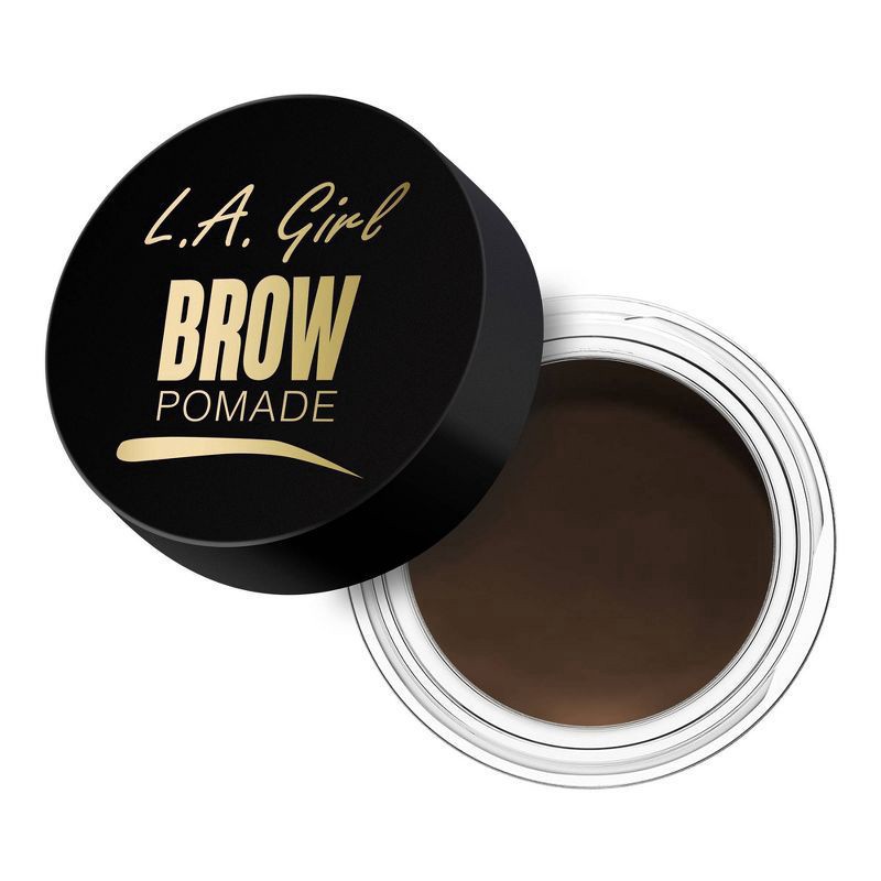 slide 3 of 4, L.A. Girl Brow Pomade Gel Formula Dark Brown, 0.11 oz
