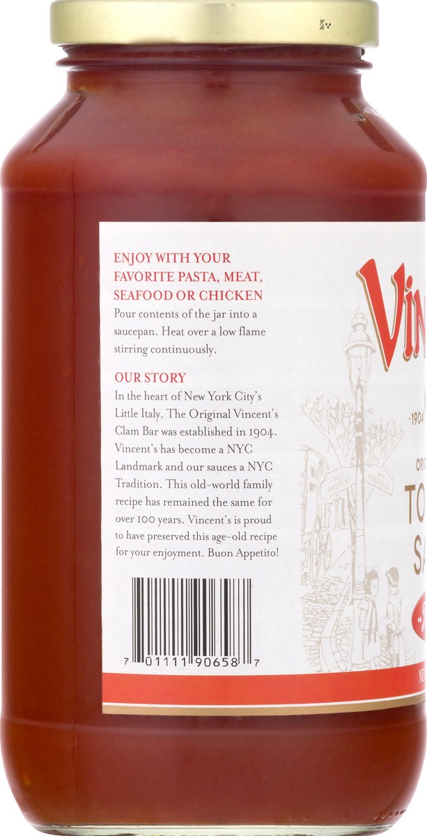 slide 4 of 9, Vincent's Original Sauce Medium, 25 oz