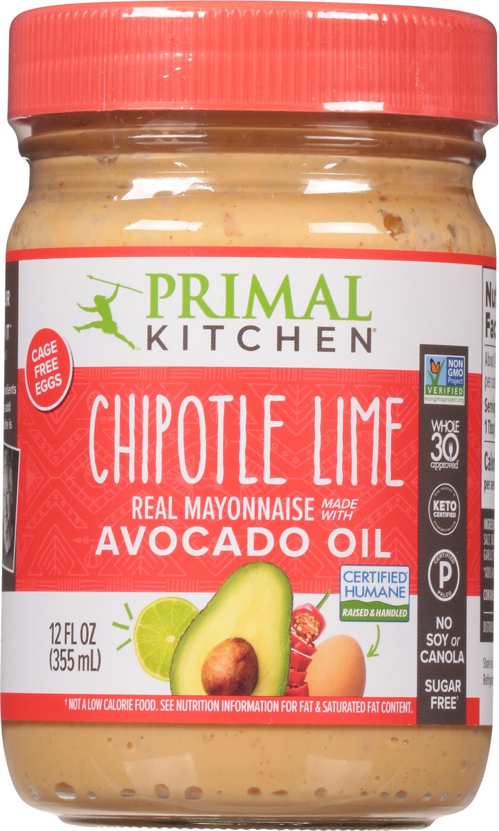 slide 6 of 9, Primal Kitchen Chipotle Lime Mayonnaise With Avocado Oil, 12 oz