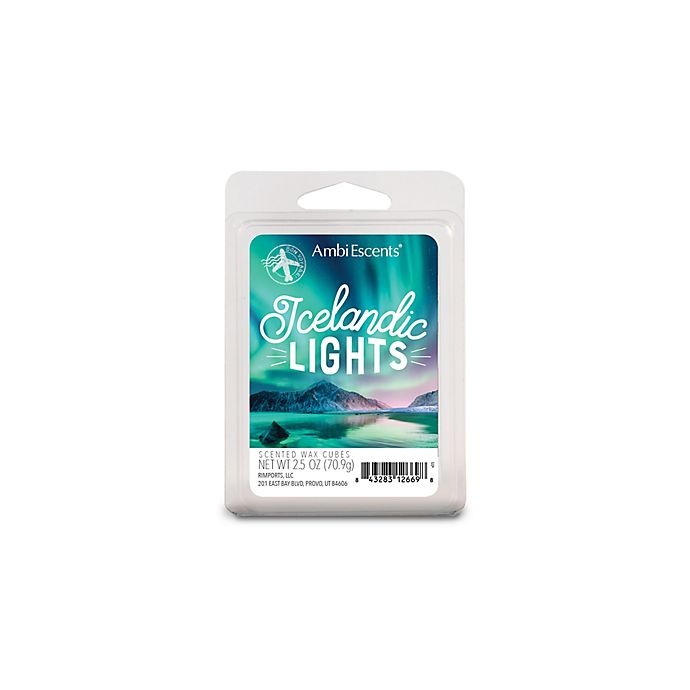 slide 1 of 1, AmbiEscents Icelandic Lights Scented Wax Cubes, 6 ct