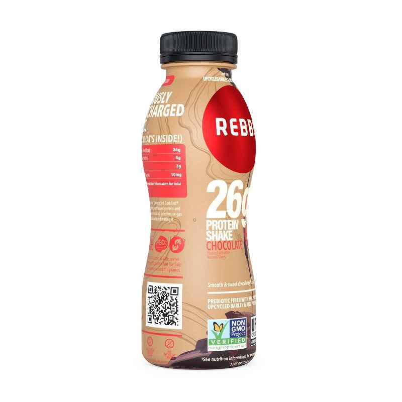 slide 4 of 4, REBBL Chocolate Protein Shake 12 fl oz, 26 gram, 12 fl oz