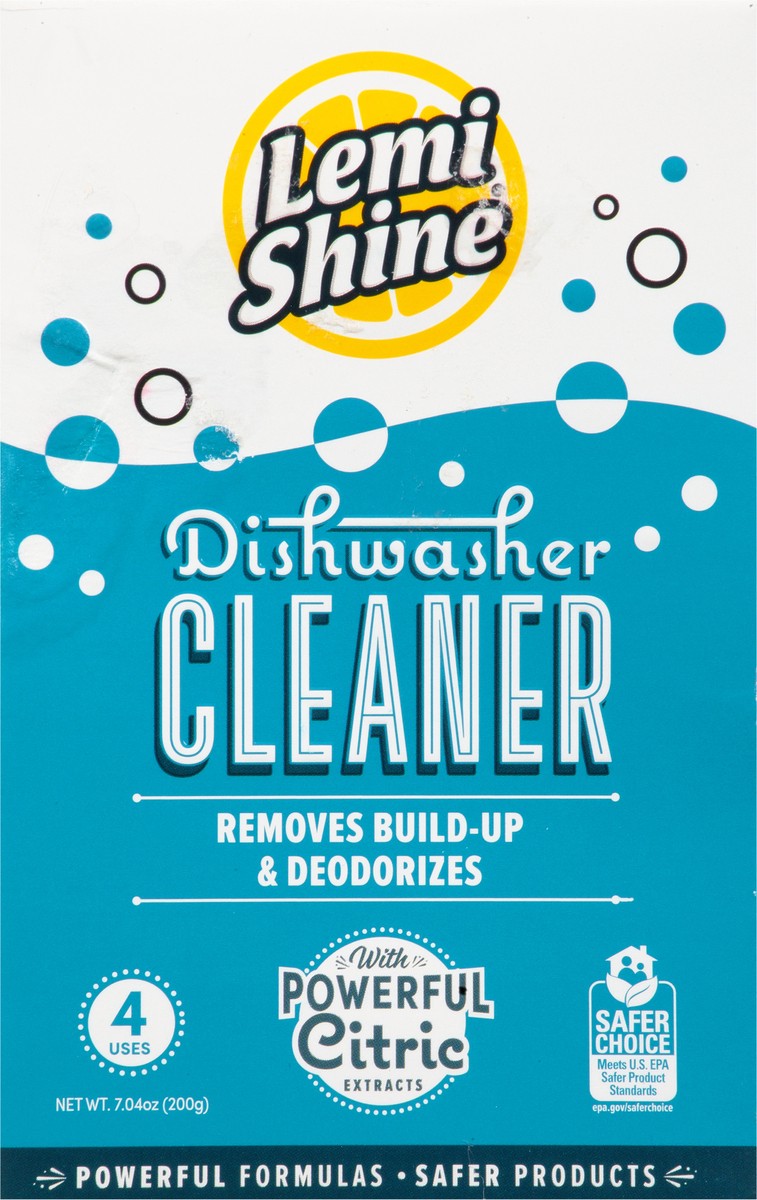 slide 5 of 9, Lemi Shine Dishwasher Cleaner with Powerful Citric Extracts 7.04 oz, 7.04 oz