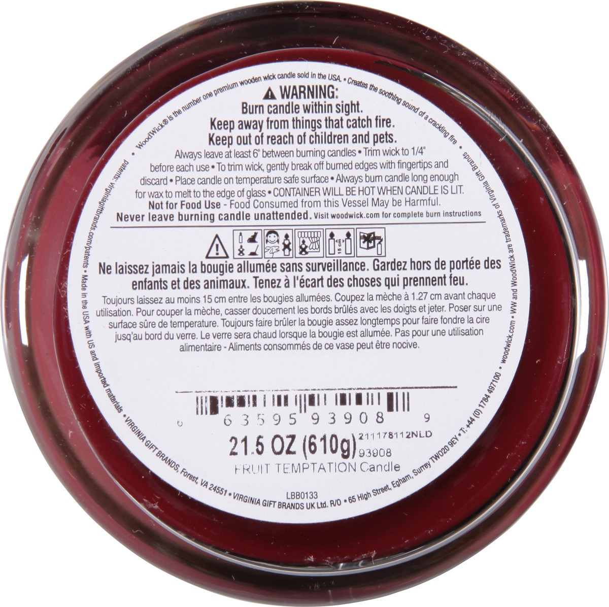 slide 4 of 9, WW Trilogy Currant Ambrosia Sugared Berries Candle 1 ea, 1 ct