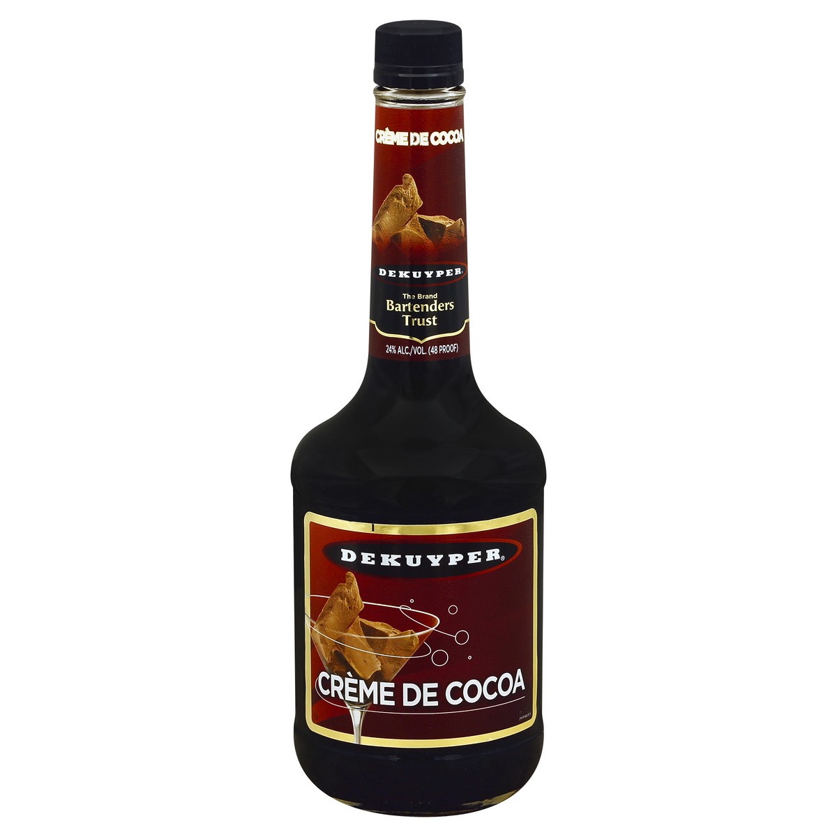 slide 3 of 3, DeKuyper Creme de Cocoa 750 ml, 750 ml