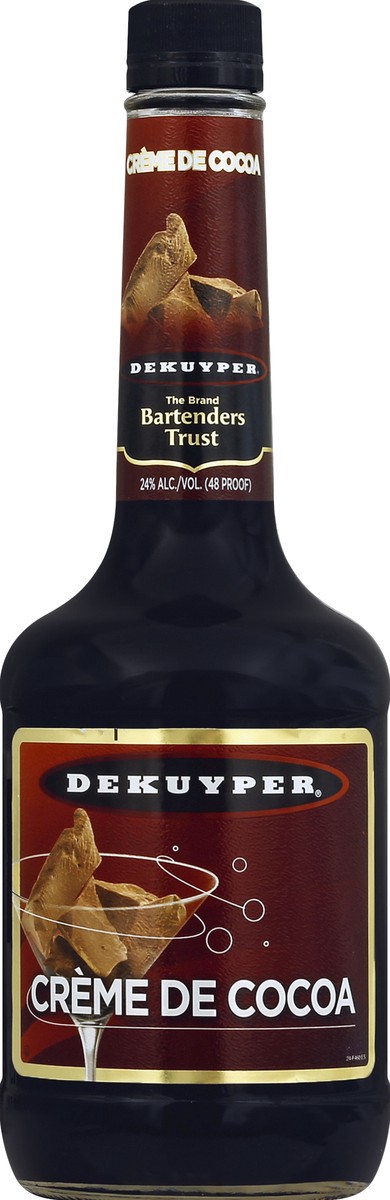 slide 1 of 3, DeKuyper Crème De Cocoa Liqueur 750 ml, 750 ml