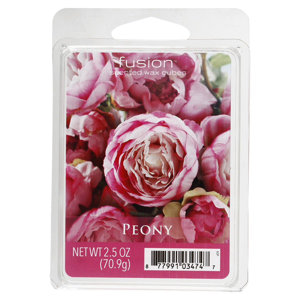 slide 1 of 1, Fusion by ScentSationals Wax Cube Peony, 1 ct