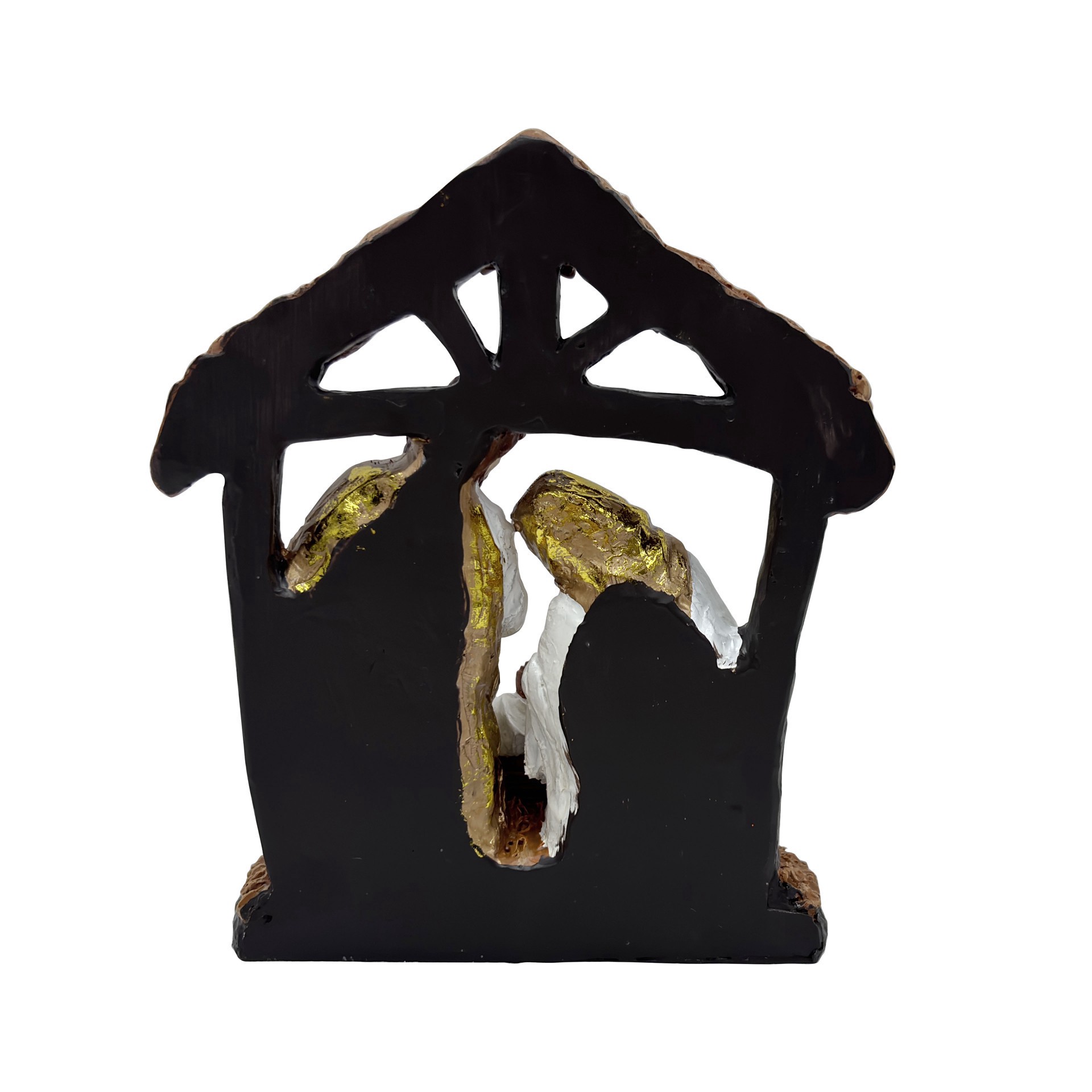 slide 2 of 4, 5.25" Pearlized Nativity Decor By Ashland, 5.25 in