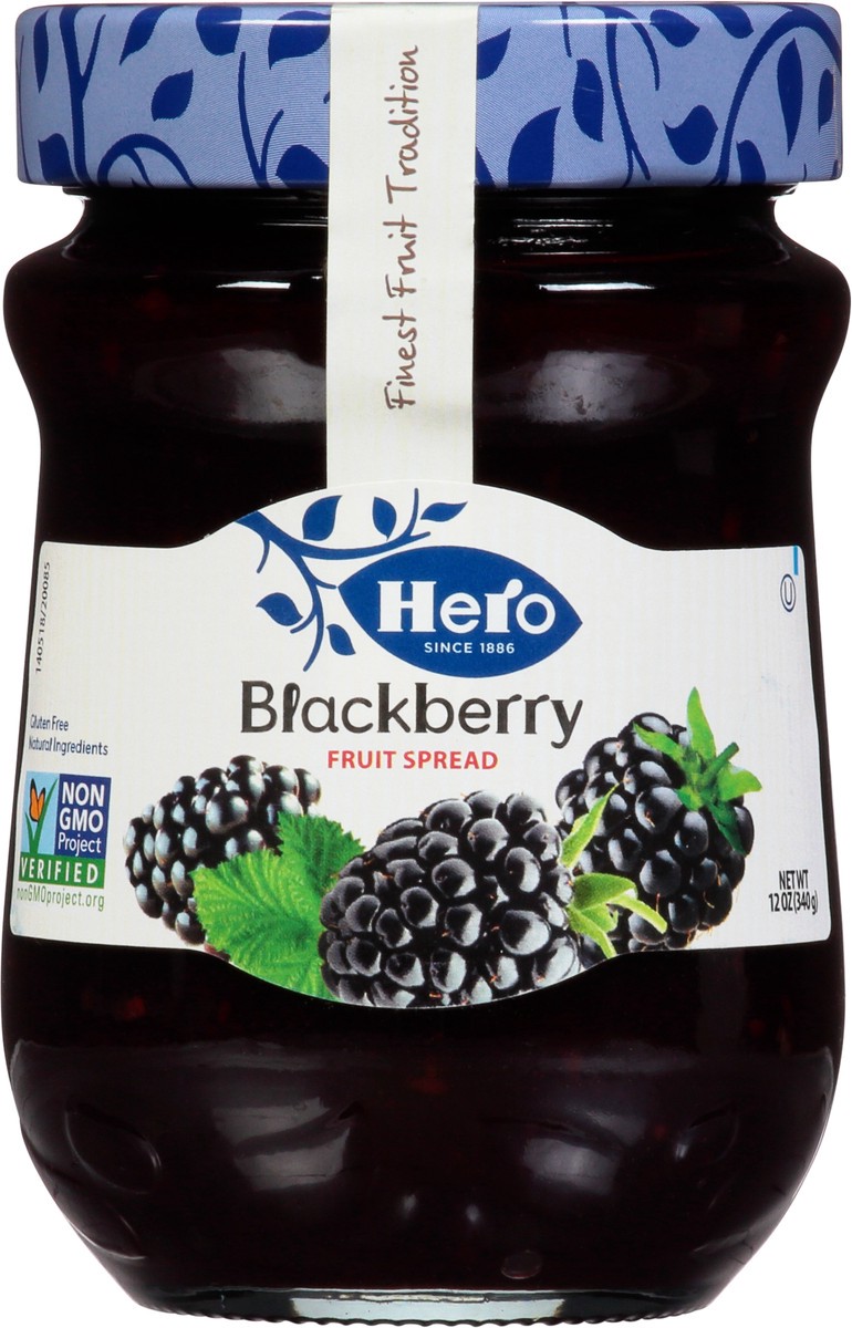 slide 3 of 9, Hero Blackberry Preserves, 12 oz