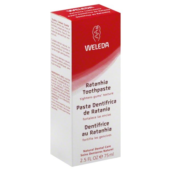 slide 1 of 1, Weleda Toothpaste Ratanhia, 2.5 fl oz