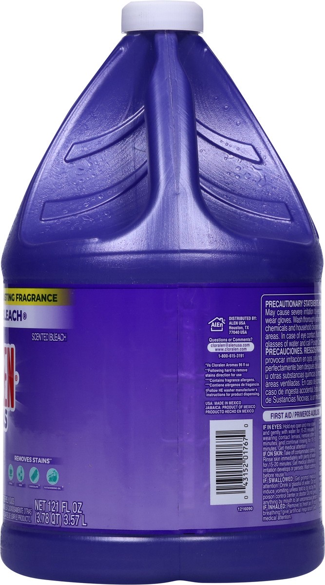 slide 9 of 9, Cloralen Lavender Bleach, 121 fl oz