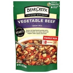 Bear Creek Country Kitchens Vegetable Beef Soup Mix Family Size