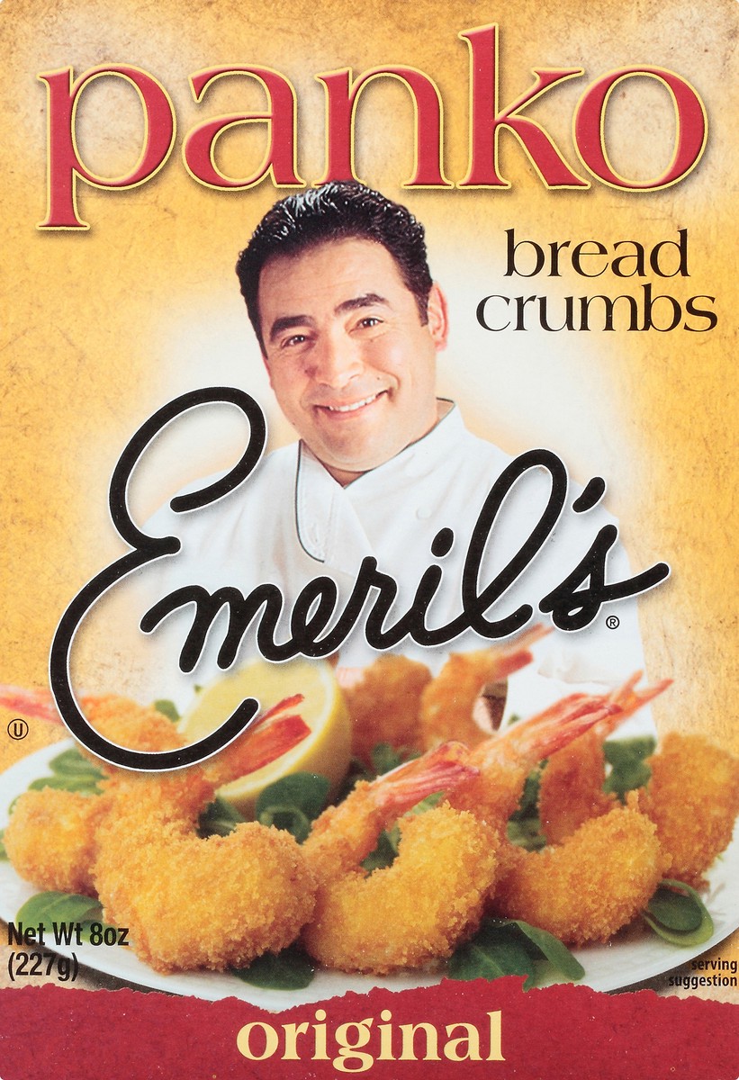 slide 6 of 9, Emeril's Original Panko Bread Crumbs, 8 oz