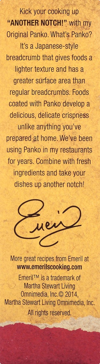 slide 5 of 9, Emeril's Original Panko Bread Crumbs, 8 oz