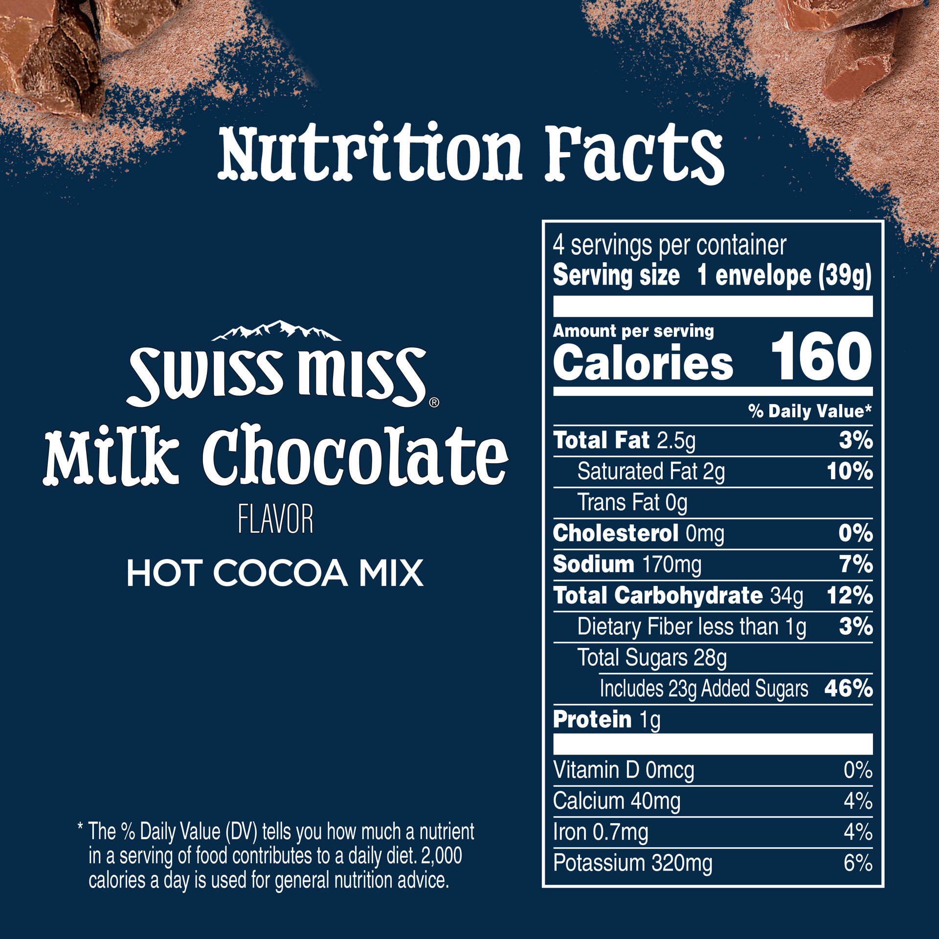 slide 4 of 5, Swiss Miss Hot Cocoa Gift Pack With Ceramic Cocoa Jar, 5.52 oz., 5.52 oz