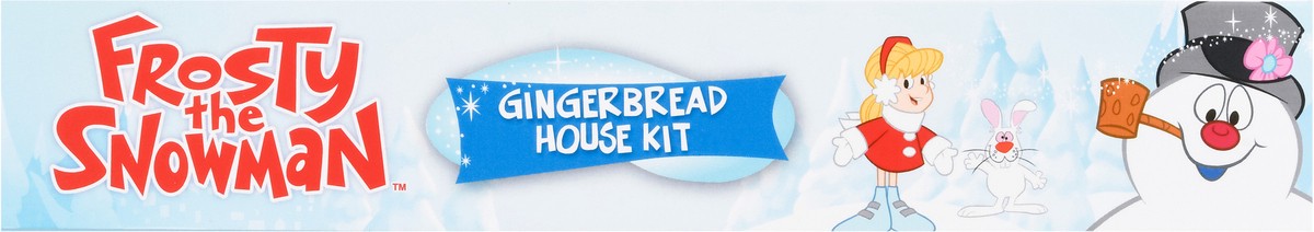 slide 4 of 9, Cookies United Frosty the Snowman Gingerbread House Kit, 29 oz