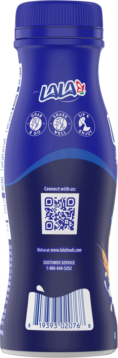 slide 8 of 10, LALA Strawberry Banana Cereal Yogurt Smoothie 7 oz, 7 fl oz