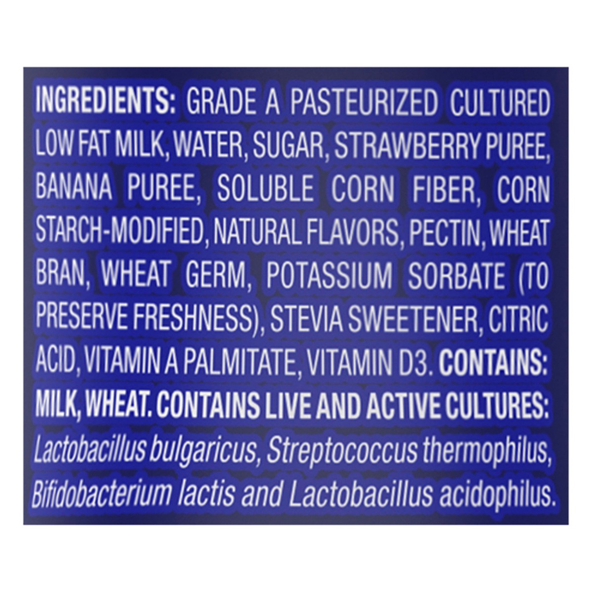 slide 5 of 10, LALA Strawberry Banana Cereal Yogurt Smoothie 7 oz, 7 fl oz