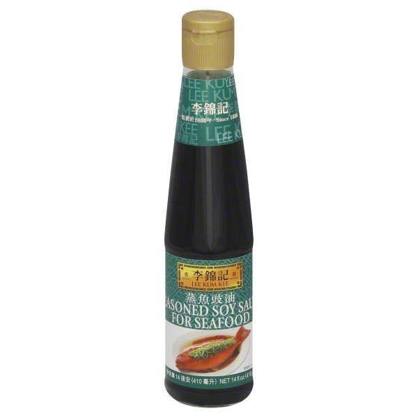 slide 1 of 2, Lee Kum Kee Seasoned Soy Sauce For Seafood, 14 oz