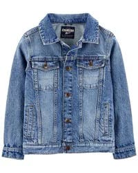 Oshkosh Kid Favorite: Denim Jacket Spring Blue Indigo 4