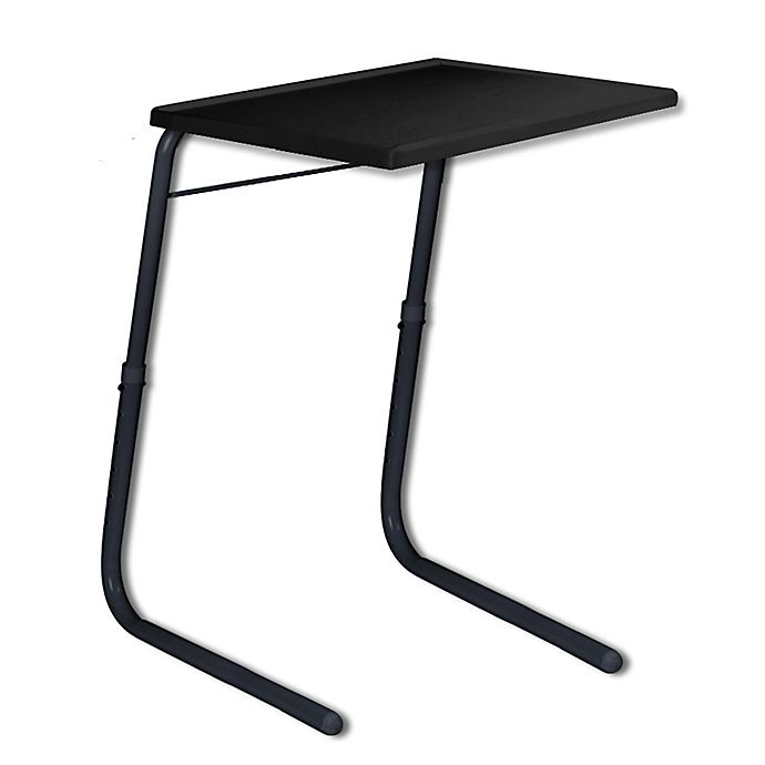 slide 1 of 5, As Seen on TV Table-Mate Adjustable Table - Black, 1 ct