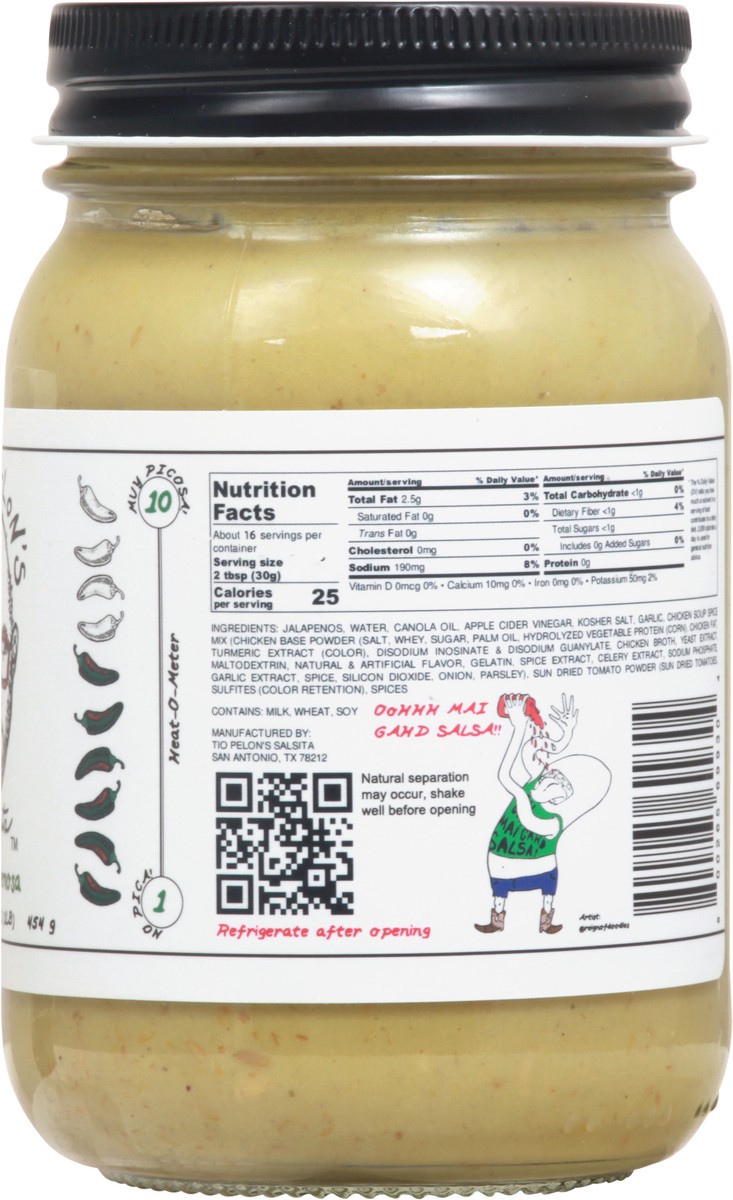 slide 12 of 13, Tio Pelon's Salsita Salsita Cremosa - 16 oz, 16 oz
