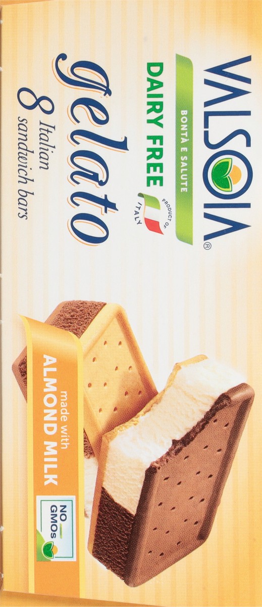 slide 7 of 11, Valsoia Vegan Dairy Free Italian Gelato Sandwich Bars 8 - 2.4 fl oz Each, 8 ct