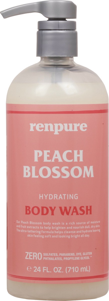 slide 11 of 12, Renpure Hydrating Peach Blossom Body Wash 24 fl oz, 24 fl oz