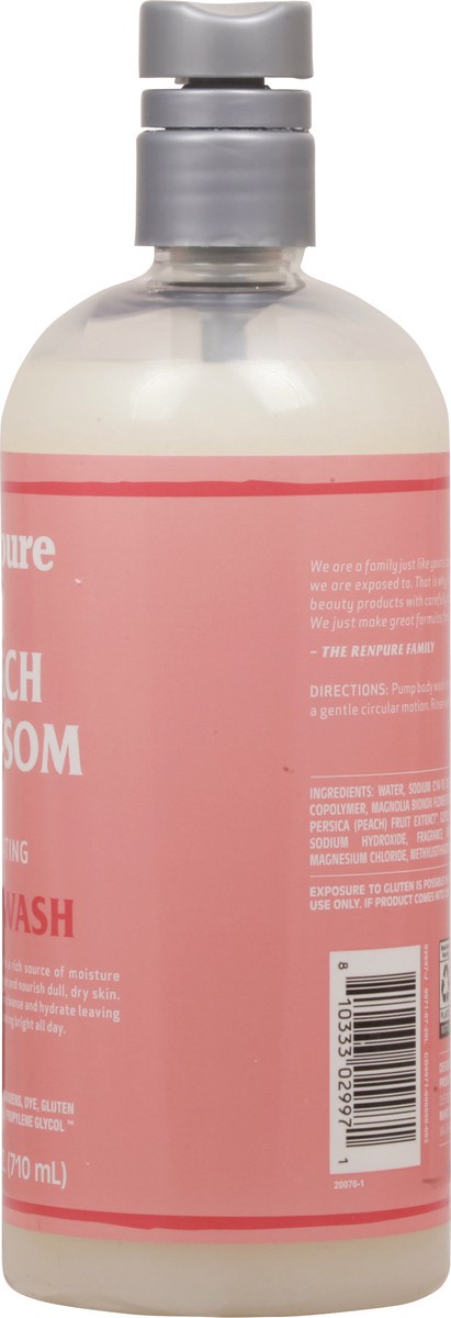 slide 12 of 12, Renpure Hydrating Peach Blossom Body Wash 24 fl oz, 24 fl oz