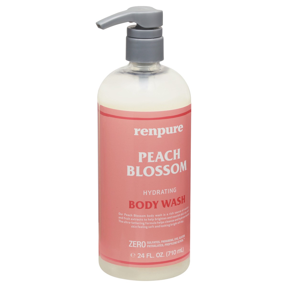 slide 6 of 12, Renpure Hydrating Peach Blossom Body Wash 24 fl oz, 24 fl oz