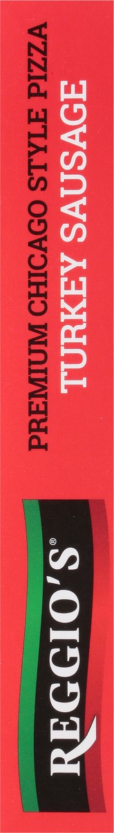 slide 14 of 14, Reggio's Butter Crust Turkey Sausage Pizza 8 oz, 8 oz