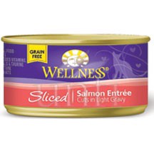 slide 1 of 1, Wellness Cat Food Salmon, 3 oz