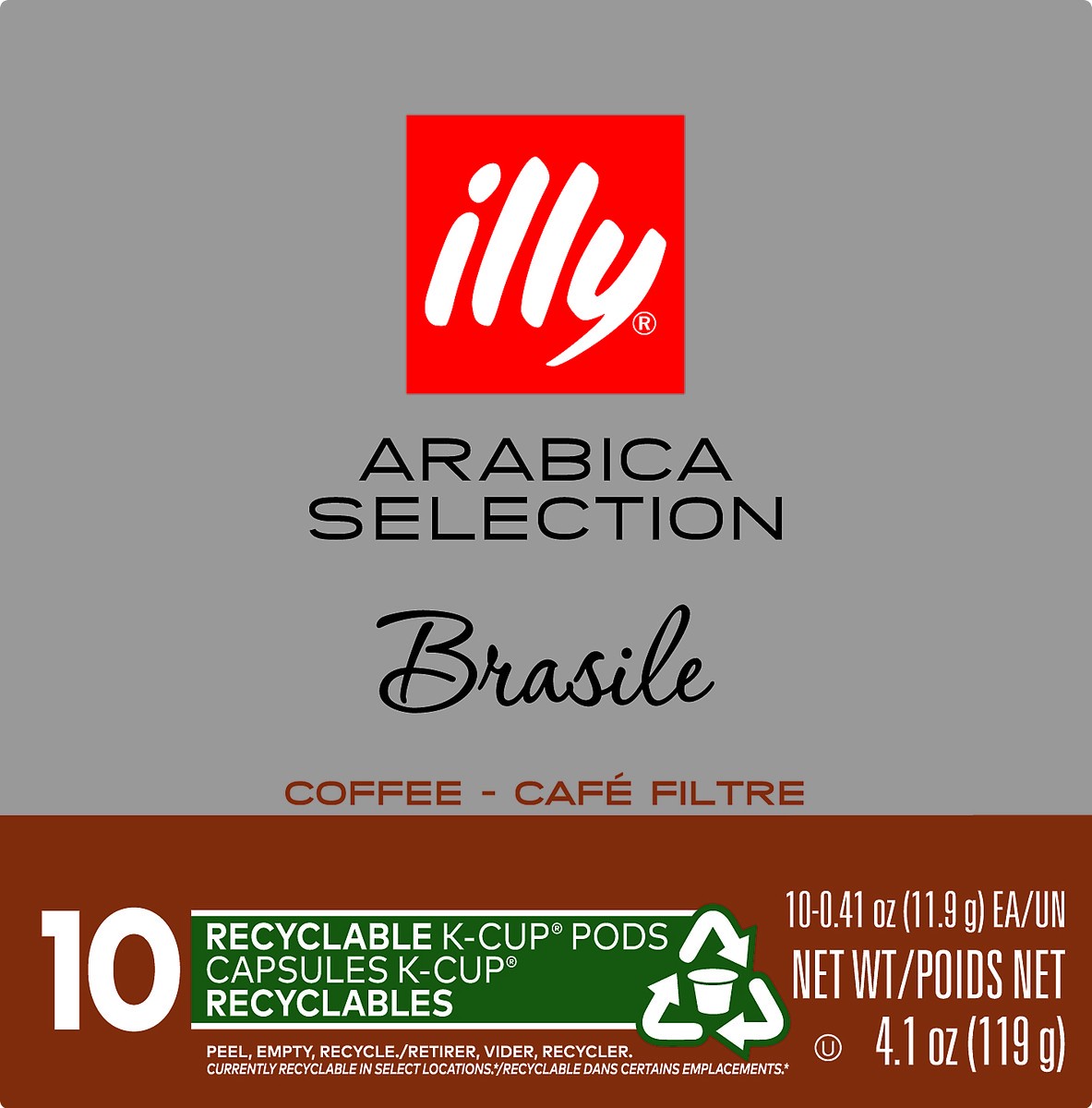 slide 3 of 7, illy Arabica Selection Brasile K-Cup Pods Coffee 10 ea, 10 ct