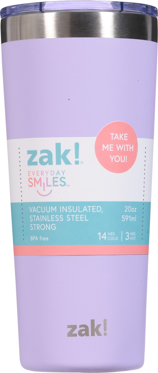 slide 6 of 9, Zak! Designs Zak Designs, Inc. Zak! Tumbler, Lavender, 20 Ounce, 1 ct