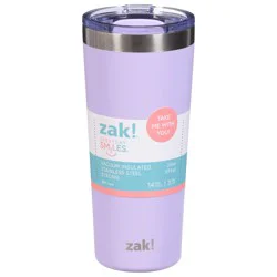 Zak! Designs Everyday Smiles 20 oz Lavender Tumbler