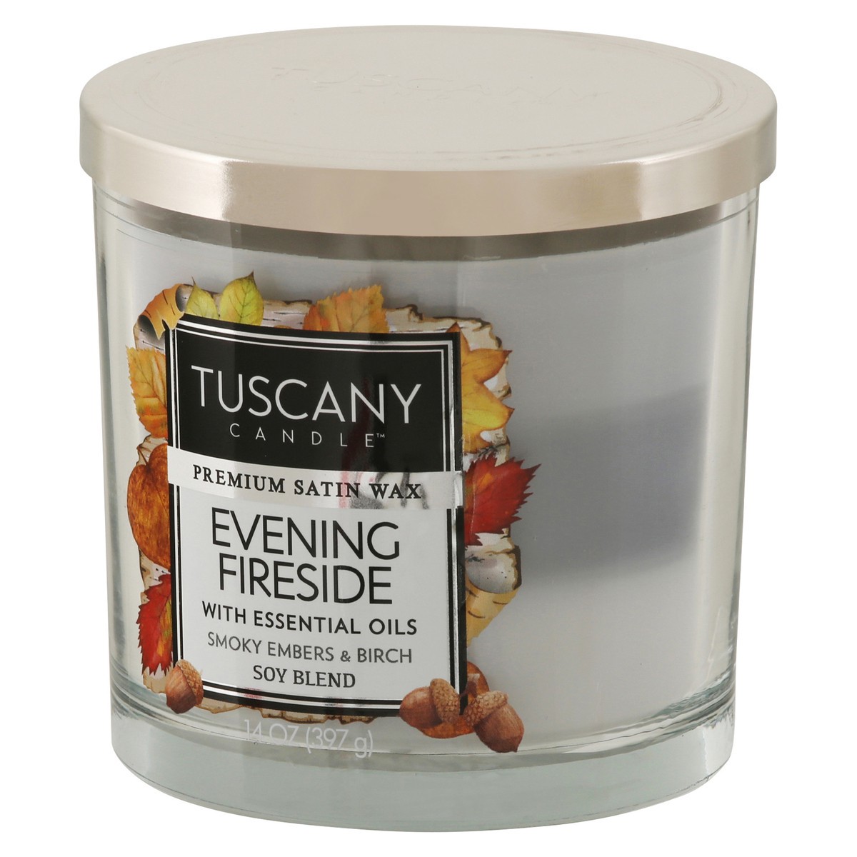 slide 5 of 9, Tuscany Jar Candle Evening Fireside, 1 ct