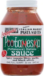 Carfagna's Puttanesca Italiano Pasta Sauce 1 qt